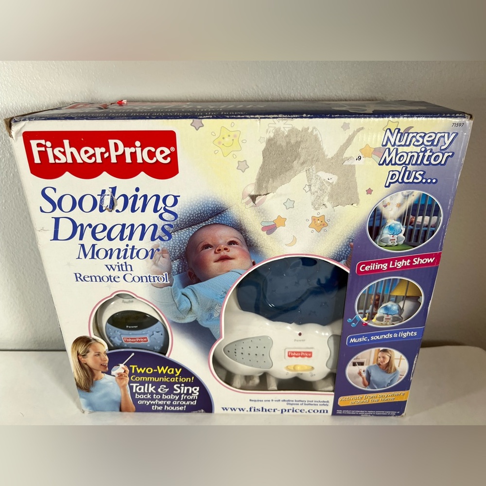Vintage Fisher-Price Soothing Dreams Monitor‎